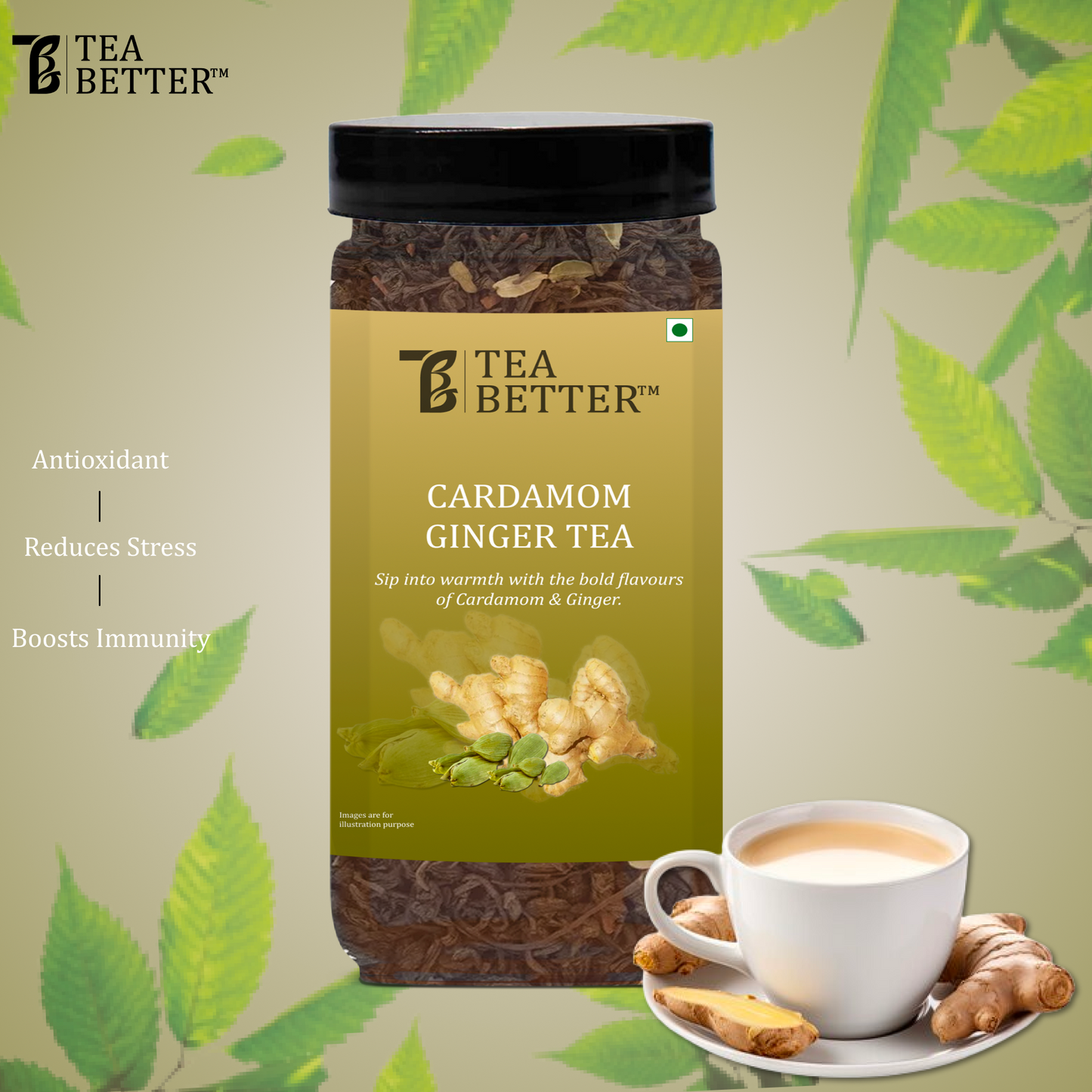 Cardamom Ginger Tea