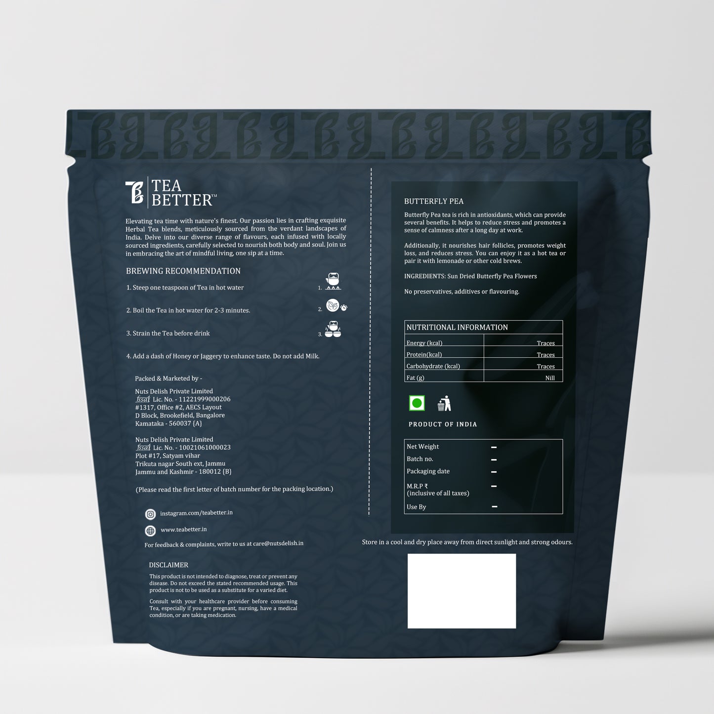 Butterfly Pea Flower Tea Trial Pack