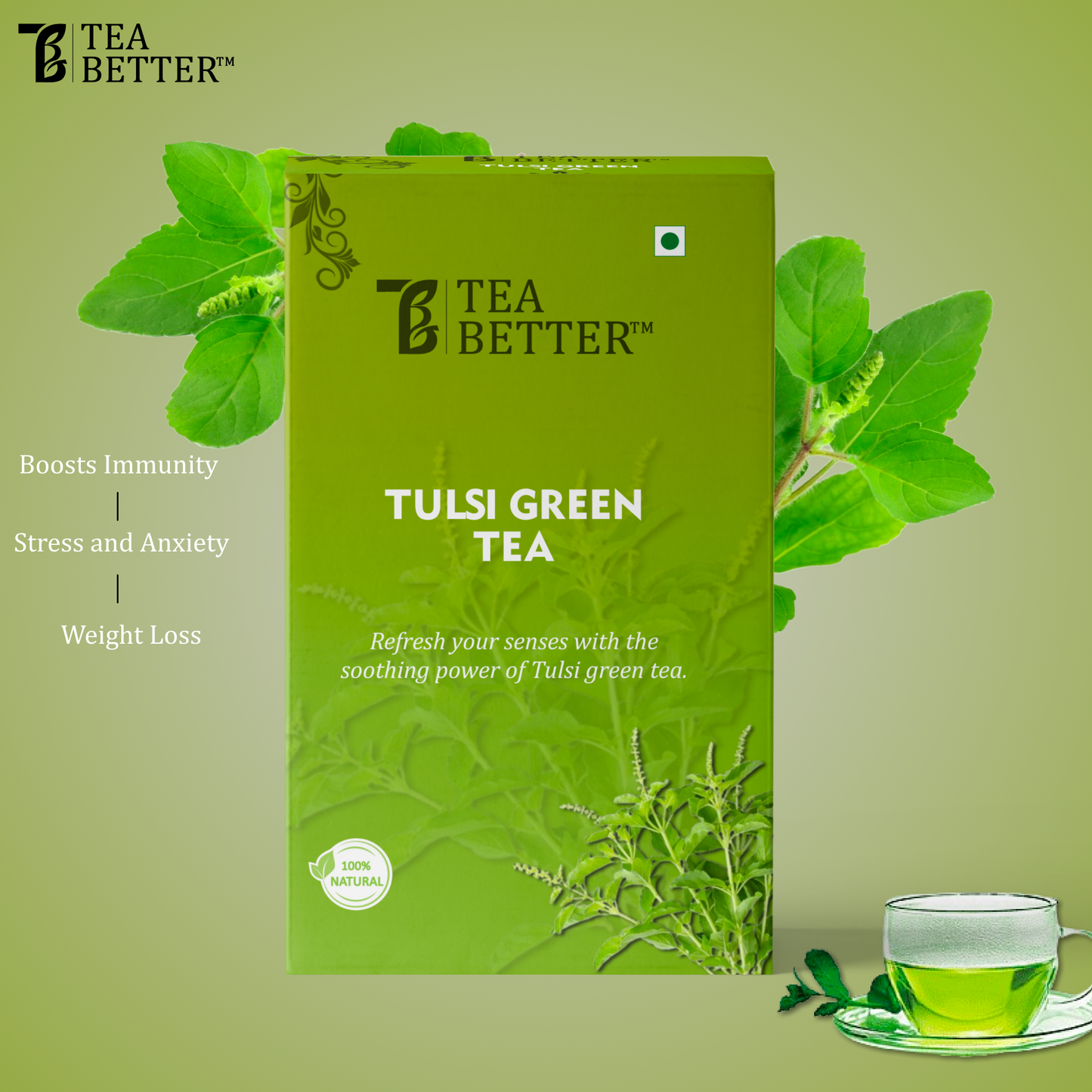 Tulsi Green Tea 100g