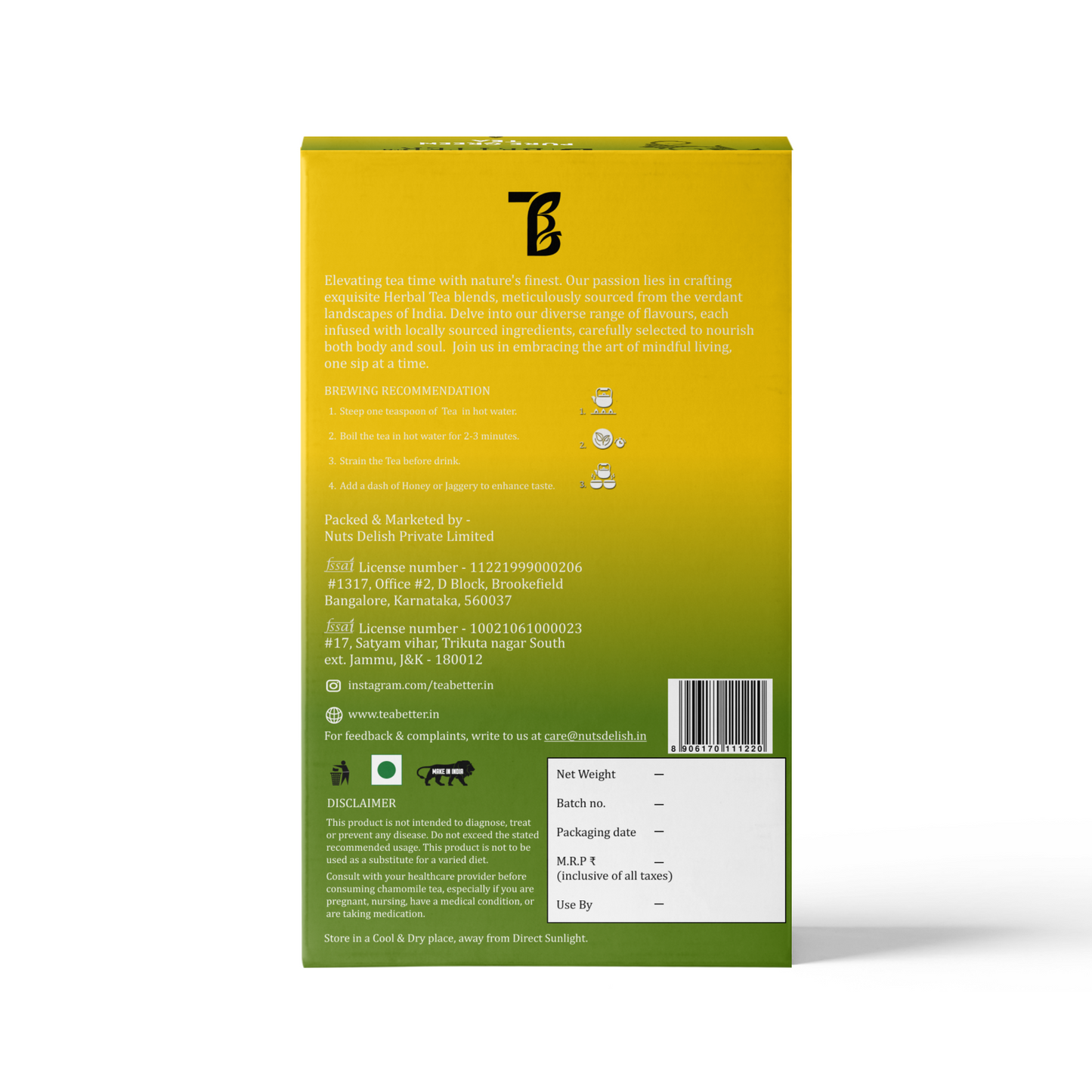 Pure Green Tea