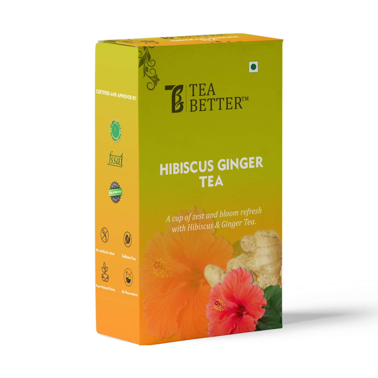 Hibiscus Tea Ginger Flavour 100g