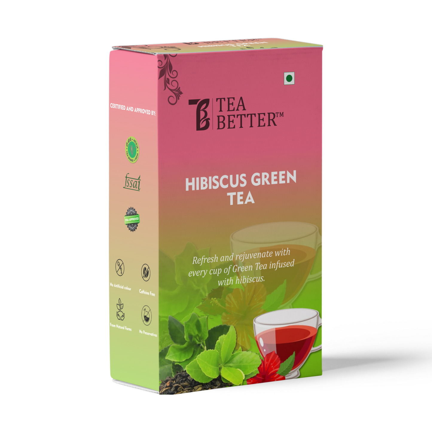 Hibiscus Green Tea