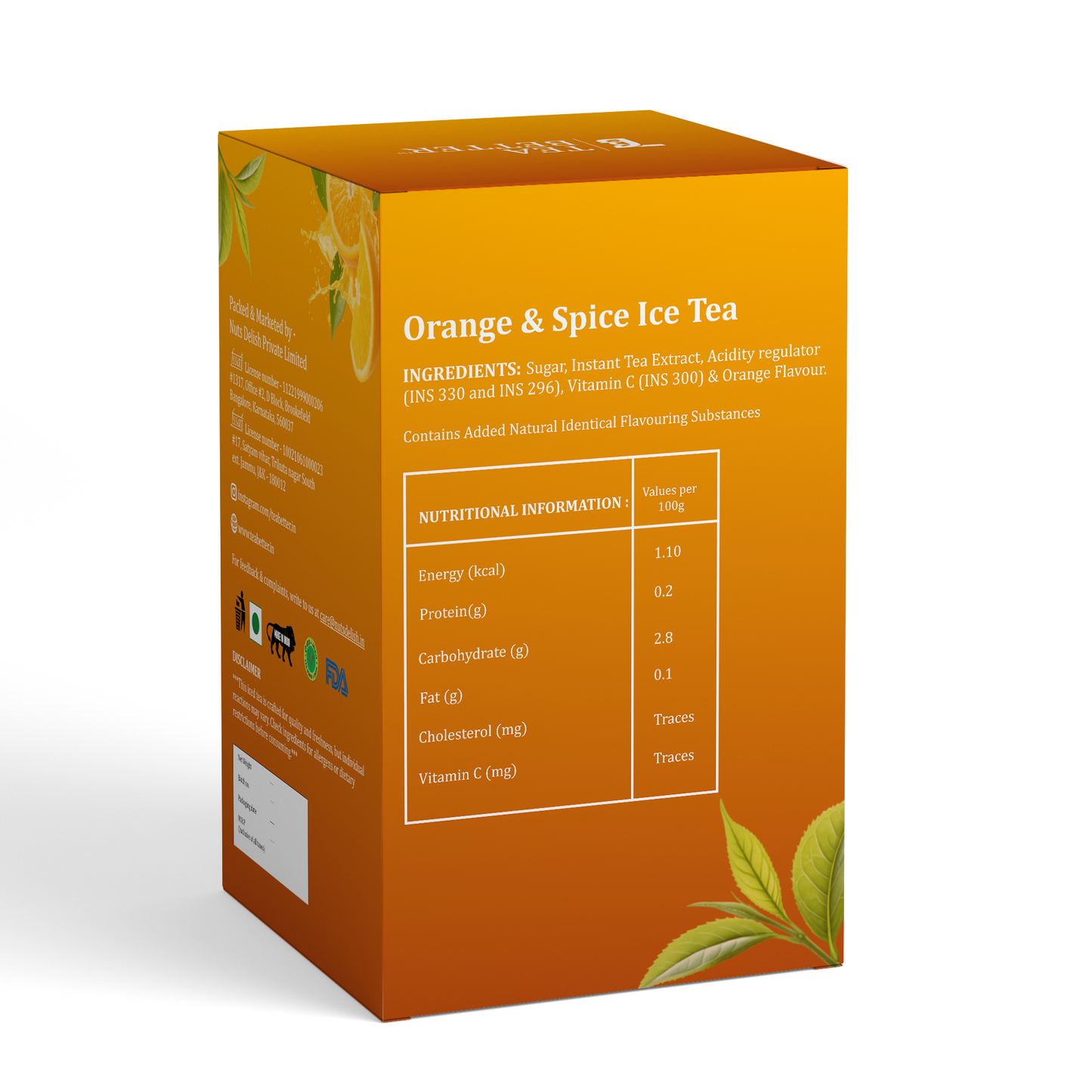 Orange & Spice Iced Tea
