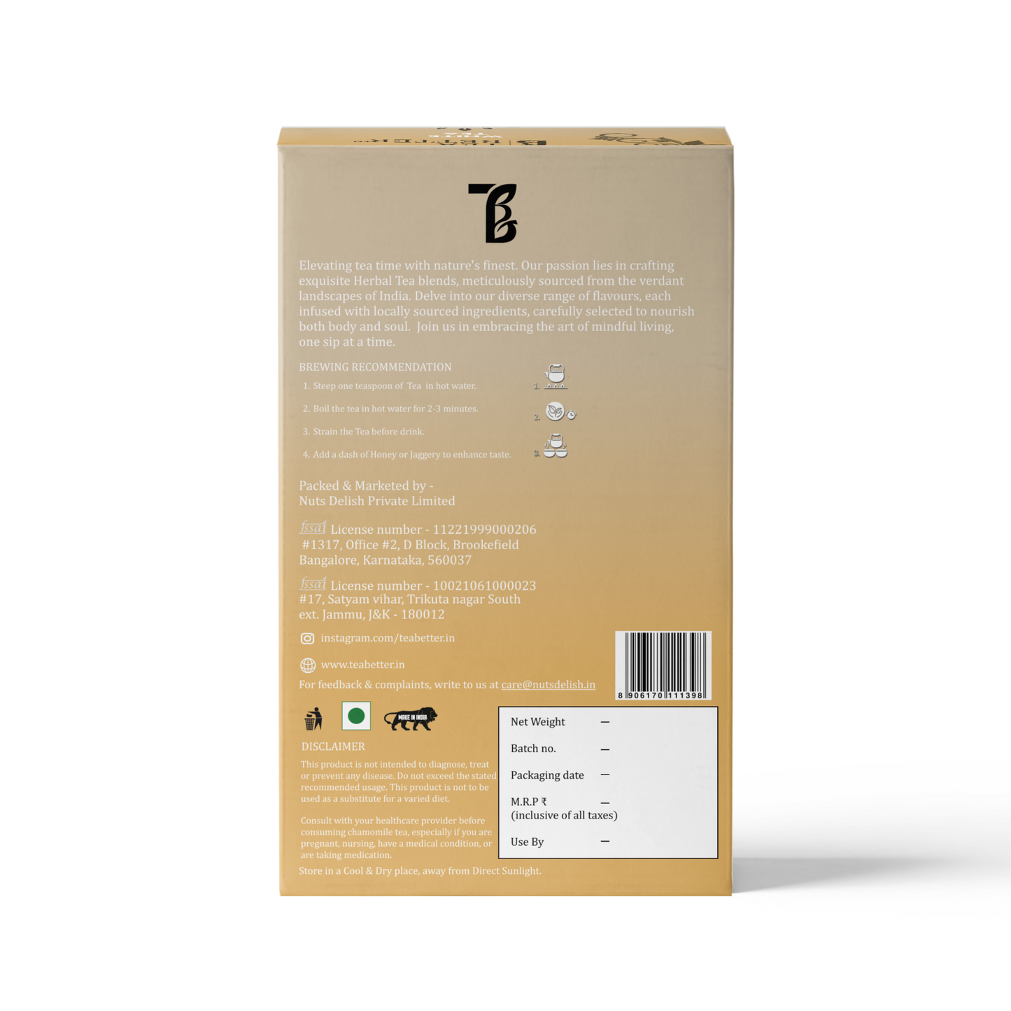 White Tea 100g