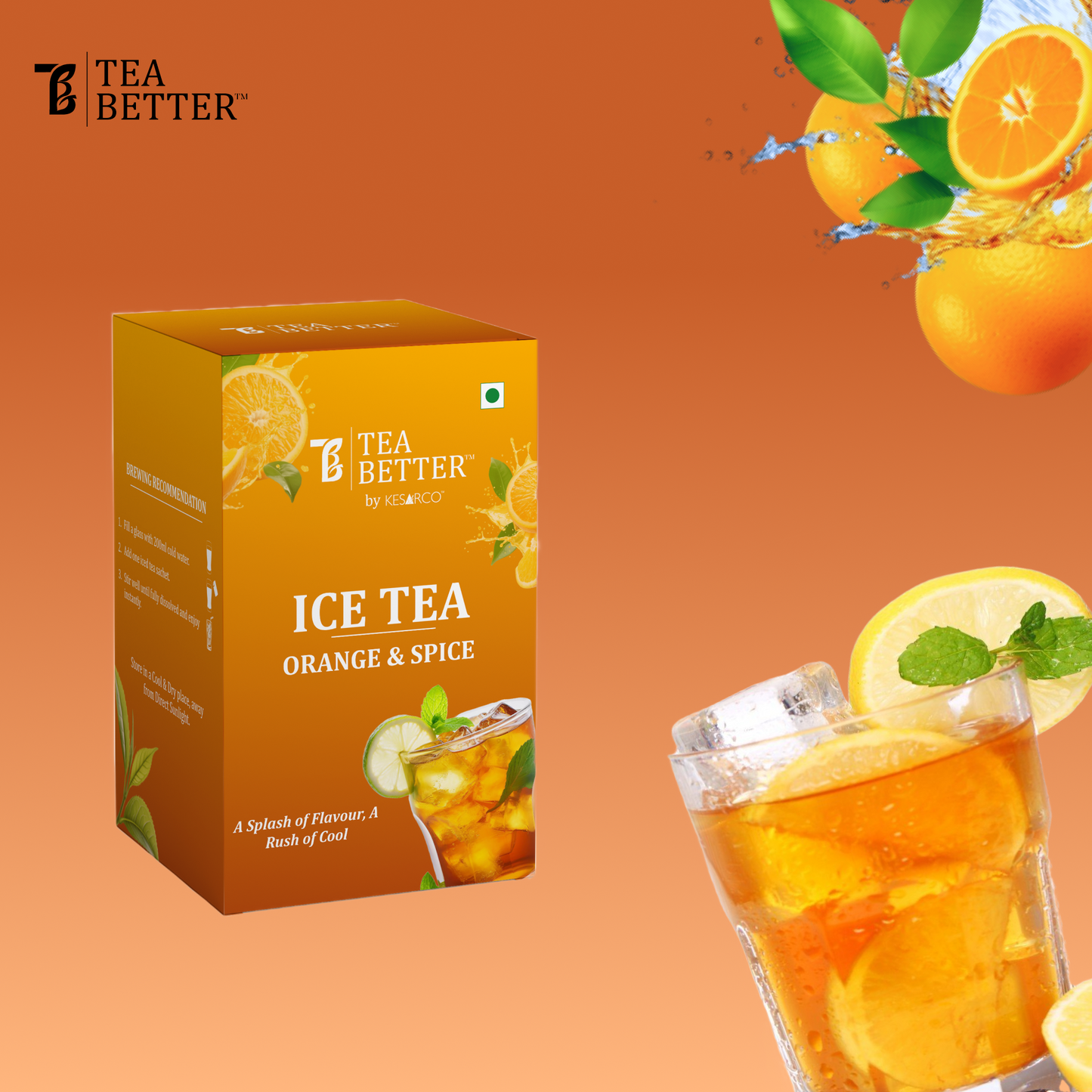 Orange & Spice Iced Tea