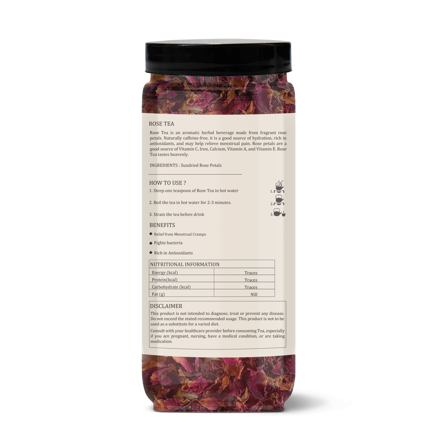 Rose and Chamomile Tea combo