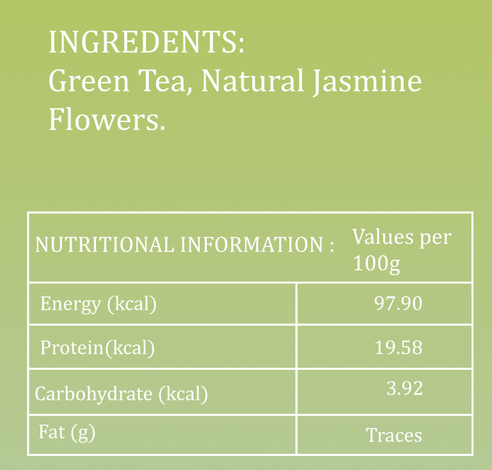 Jasmine Green Tea 100g