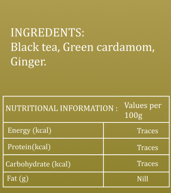 Cardamom Ginger Tea 100g
