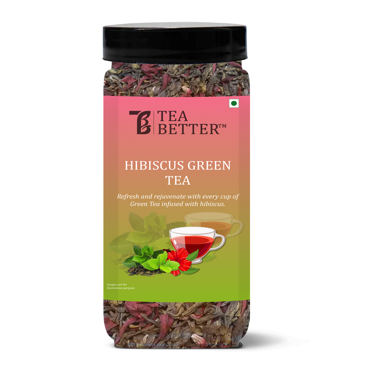 Hibiscus Green Tea