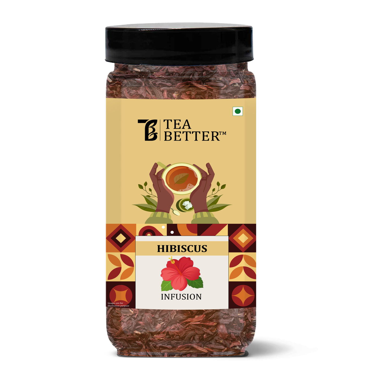 Hibiscus Flower Tea & Chamomile Tea Combo