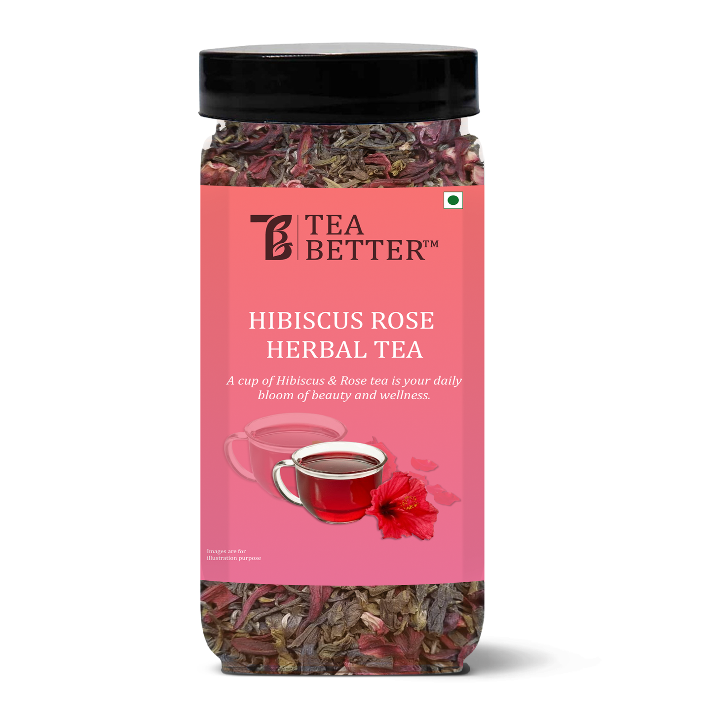 Hibiscus Rose Green Tea
