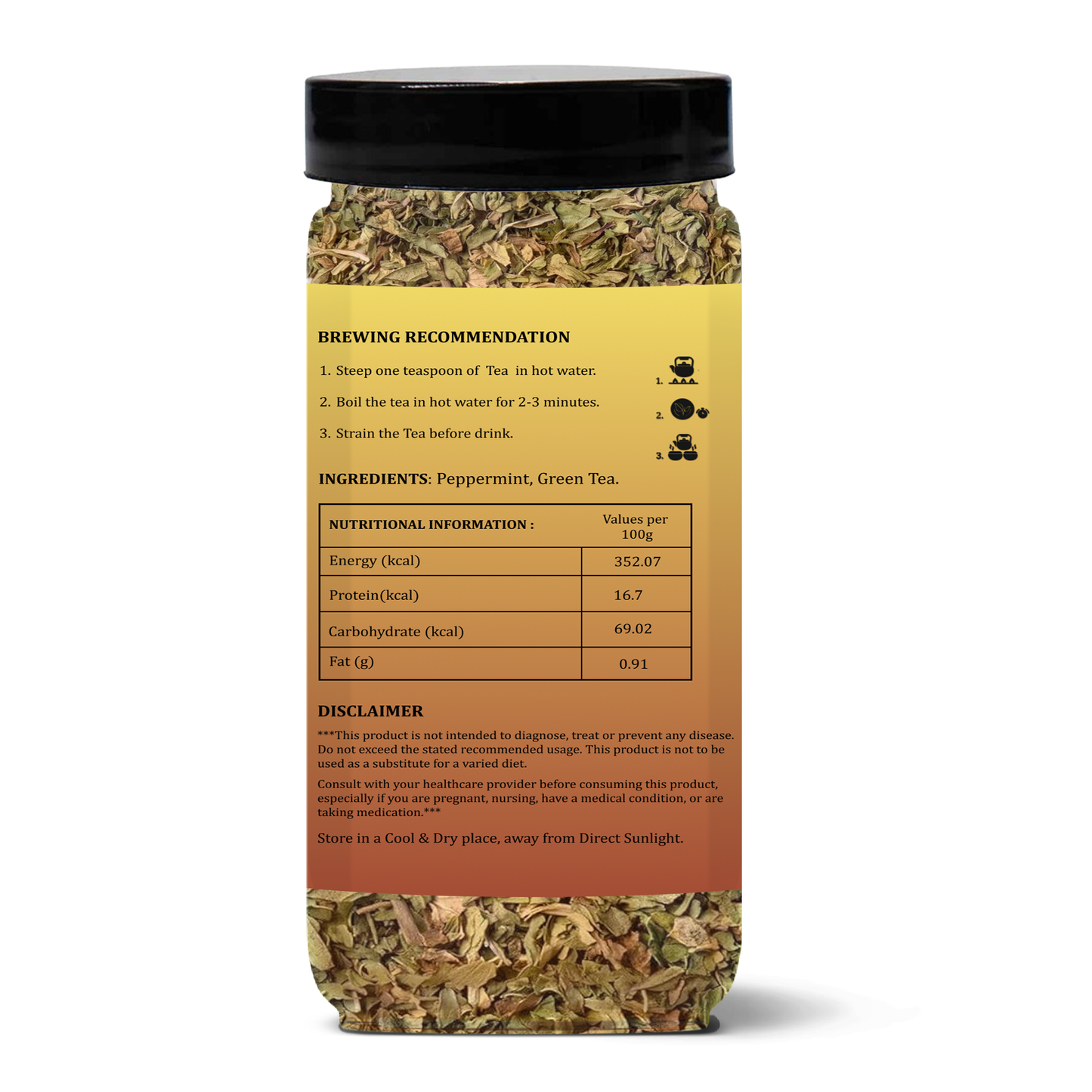 Peppermint Green Tea