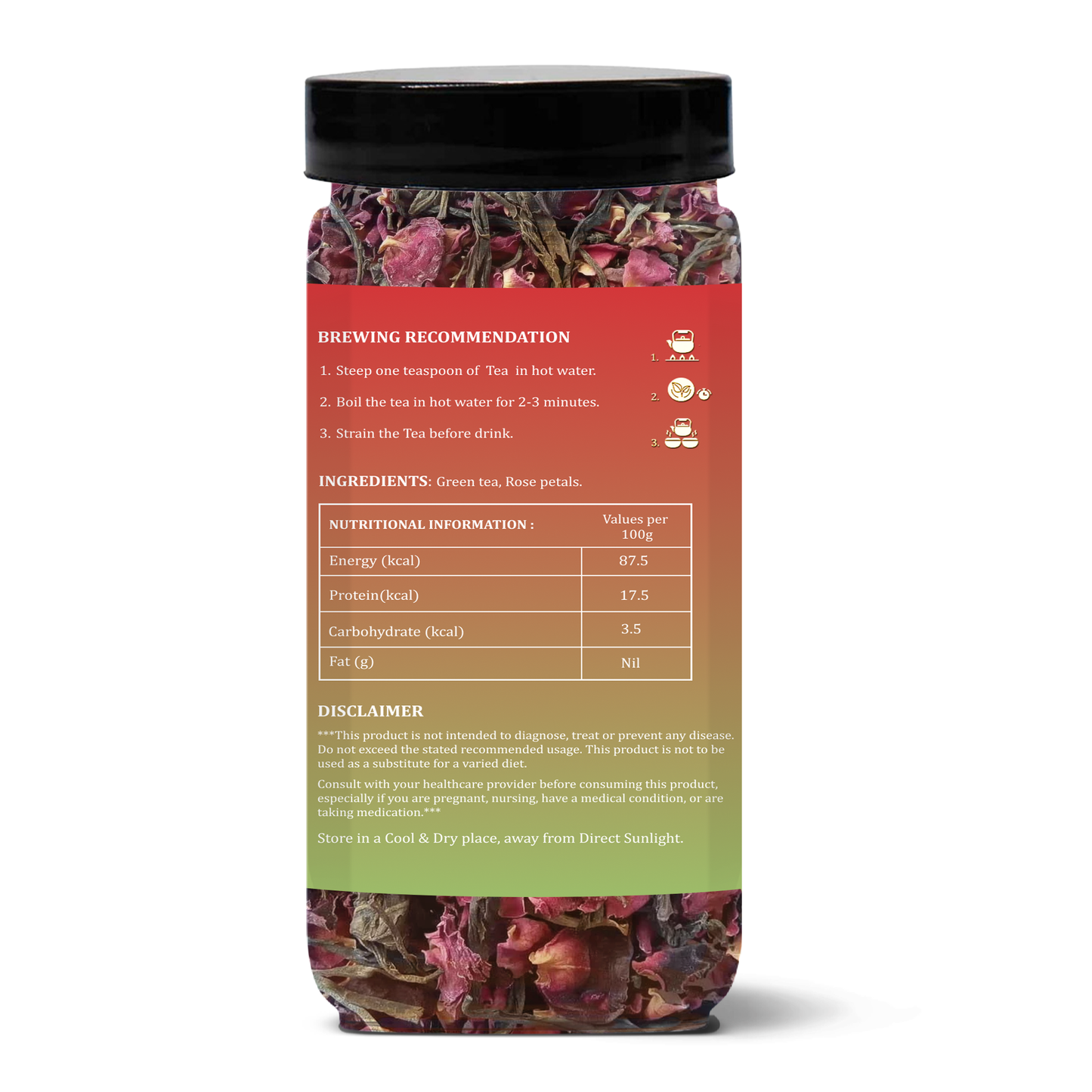 Rose Green Tea