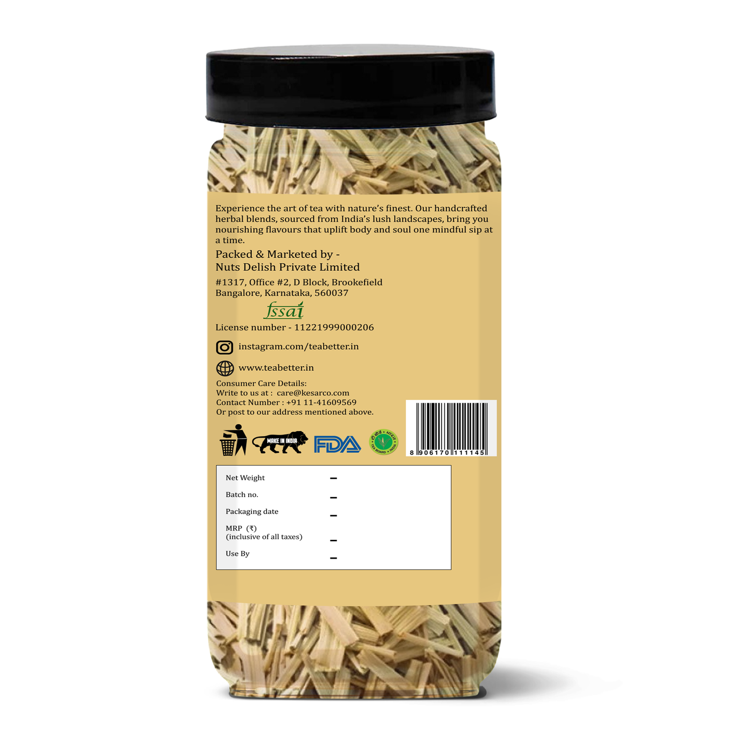 Chamomile and Lemongrass Tea combo