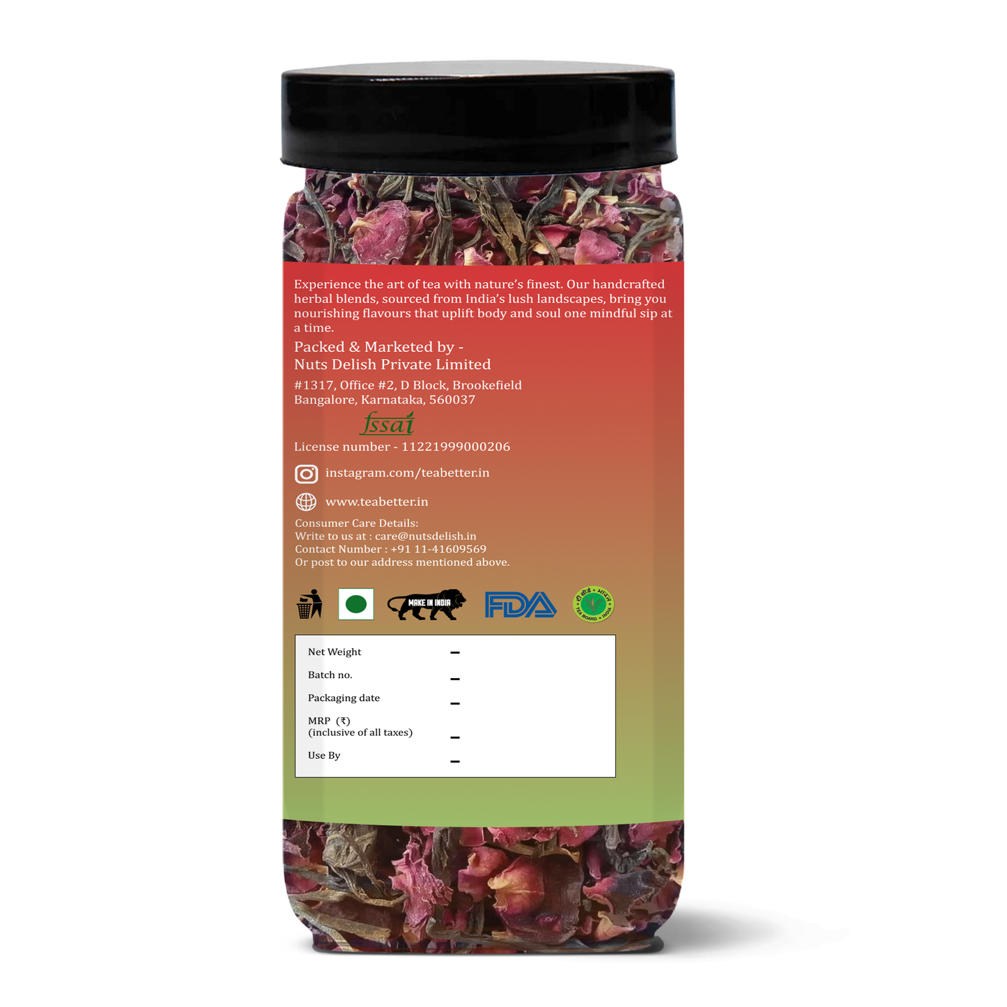 Rose Green Tea