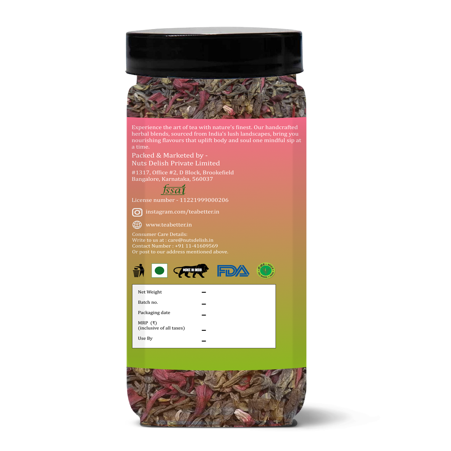 Hibiscus Green Tea