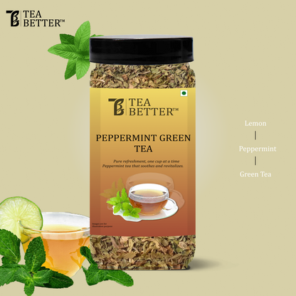 Peppermint Green Tea