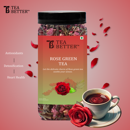 Rose Green Tea