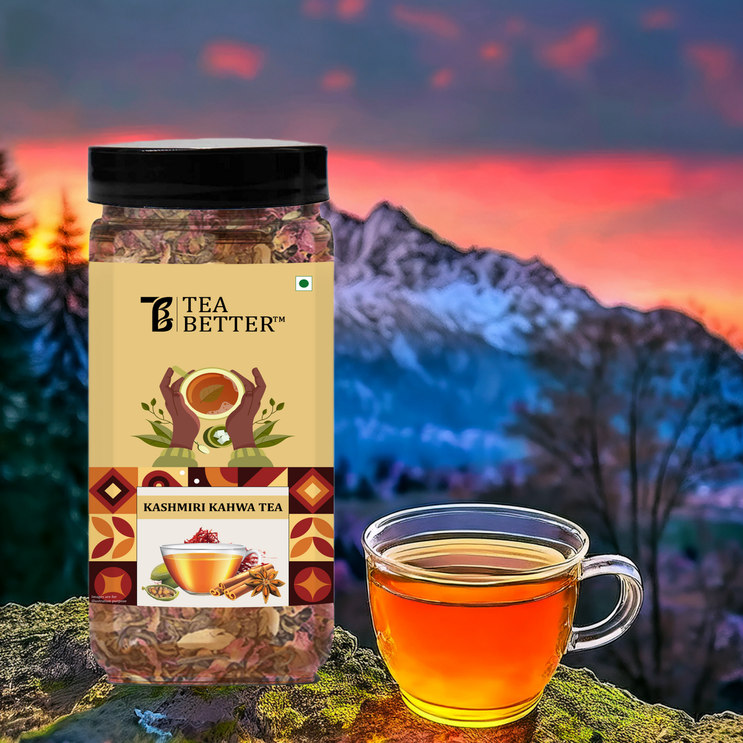 Kashmiri Kahwa Tea pack of 2