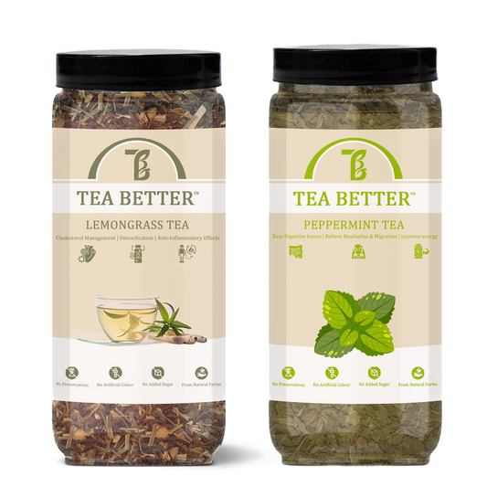 Peppermint and Lemongrass Tea combo