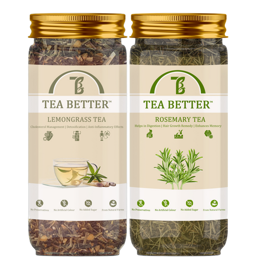 Lemongrass & Rosemary Tea Leaves Combo