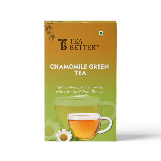 Green tea with chamomile Flavour 100g