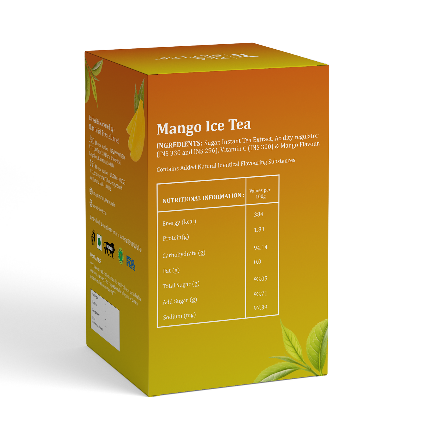 Mango Iced Tea