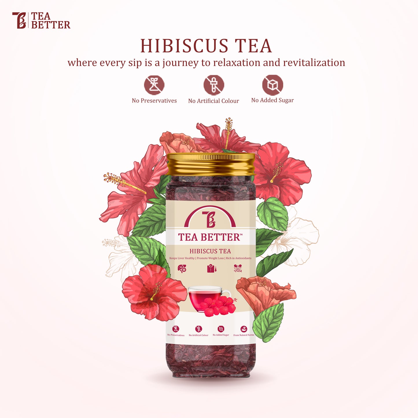 Hibiscus Flower Tea